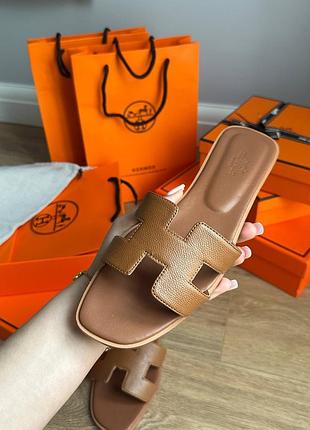 Шльопанці жіночі hermes, довжина устілки 24,5 см