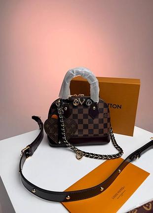 Сумка жіноча alma bb damier ebene