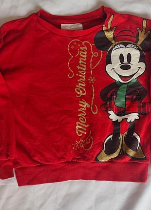 Святковий світшот disney kids, 140 см / 9–10 років 🎄