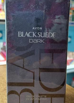 Black suede dark