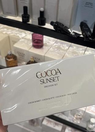 Подарунковий набір парфумів cocoa sunset 4*20мл