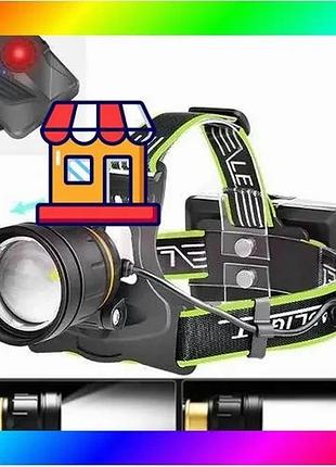 Bs налобный фонарик bailong best mix bl-a12-3-p90, 3+1 режим, алюминий, водостойкий, ударопрочный, акк bas77/n