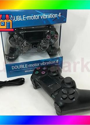 Bs джойстик doubleshock для best mix ps4, беспроводной игровой геймпад ps4/pc аккумуляторный джойстик. bas77/n
