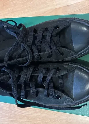 Converse chuck taylor all star — чорні високі, 38