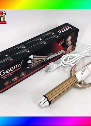 Bs випрямляч для волосся best mix gemei gm-2962 4в1, плойка прасок випрямляч, професійний прасок bas77/n