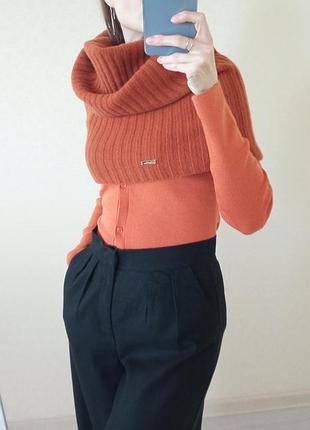 Шарф,снуд вовна, кашемір max mara 5