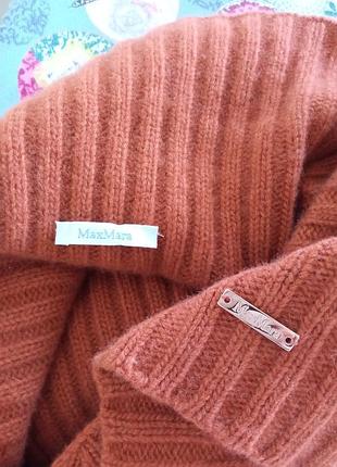 Шарф,снуд вовна, кашемір max mara 4