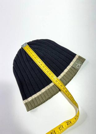 Шапка  calvin klein  в рубчик 3