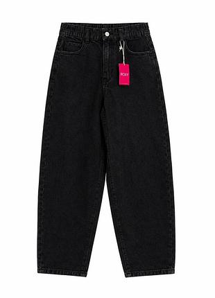 Джинси для дівчинки roxy mom aw25jspdjd502 140 см (9-10 років)  чорні