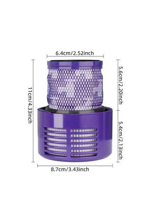 Фильтр для пылесоса dyson v10, sv12 3