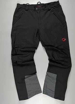 Чоловічі трекінгові штани mammut 3xdry softshell водовідштовхуючі