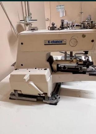 Промислова швейна  машинка для пришивания гудзиків та етикеток k-chance kb-373
