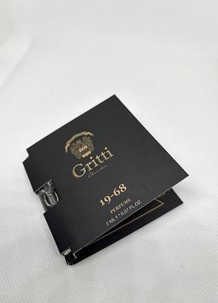 Оригінал пробник 19-68  gritti 3