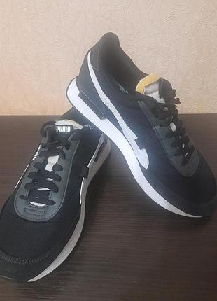Кросівки чоловічі puma rider play on чорні 42 розмір