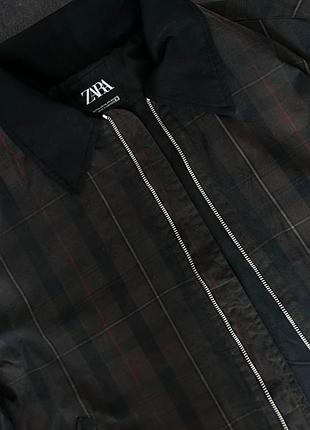 Куртка унісекс zara в клітинку 2