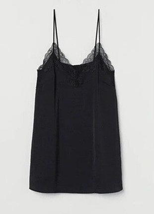 H&m-xl-витончений пеньюар з мереживом