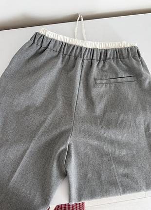 Брюки для дівчинки zara сірі 4