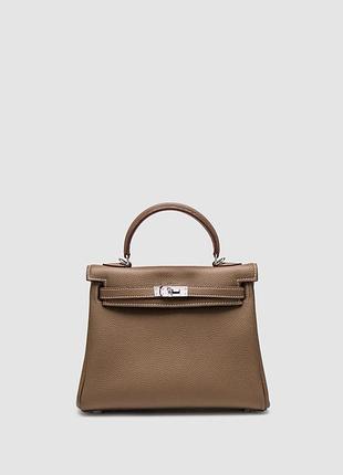 💎 hermes kelly 25 grey/silver