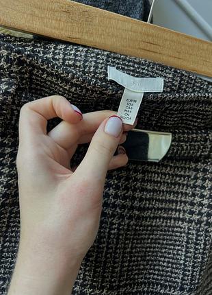 Міні-спідниця жіноча h&m тепла 6