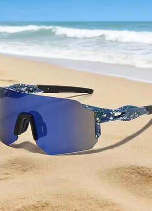 Стильні спортивні велоокуляри маска (стиль y2k/oakley) в ідеальному стані!