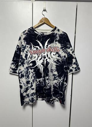 Stussy style vintage dragon streetwear футболка