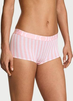 Женские трусики шортики victoria’s secret с принтом
