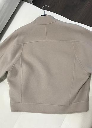 Розкішний вовняний жакет бомбер max mara 6