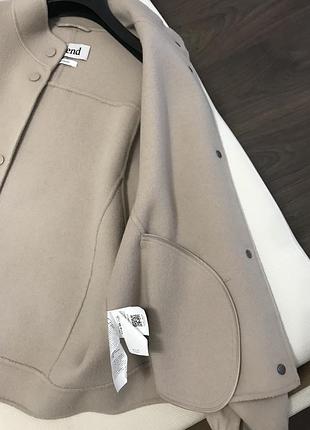 Розкішний вовняний жакет бомбер max mara 2