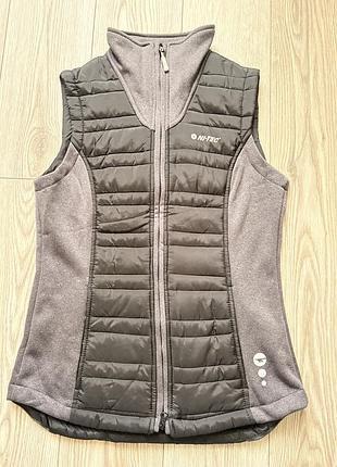 Жилетка жіноча спортивна hi-tec lady ruka stretch сіра, розмір s