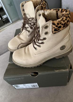 Черевики жіночі timberland бежеві 38-38,5