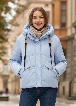Стильная голубая куртка bihor classics fashion