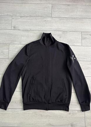 Чоловіча чорна спортивна кофта олімпійка адідас йоджі ямамото adidas y-3 classic track jacket yohji yamamoto size m розмір светр джемпер худіоригінал