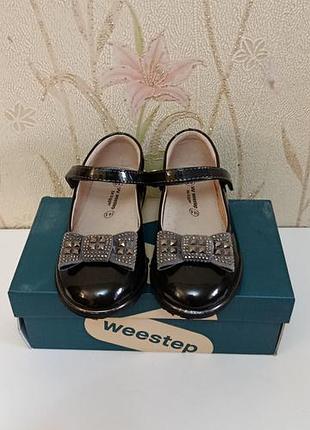 Детские туфли для девочки webestep. размер 30