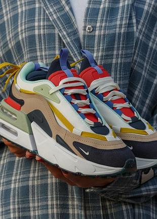 😍 жіночі кросівки nike air max furyosa multicolor