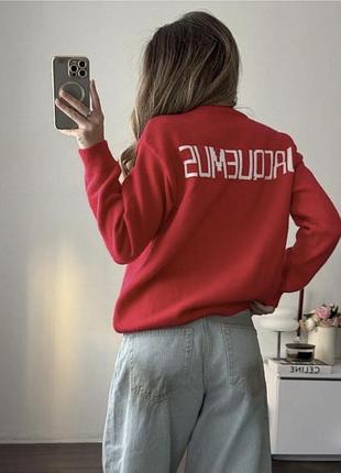 Брендовий світер jacquemus