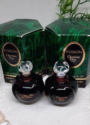 🍇 christian dior — poison esprit de parfum  / christian dior poison parfum (5 ml, в коробке)