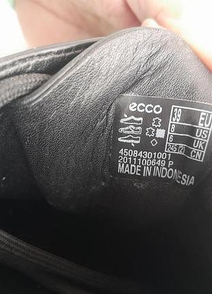Кеди кожа 39р ecco 3