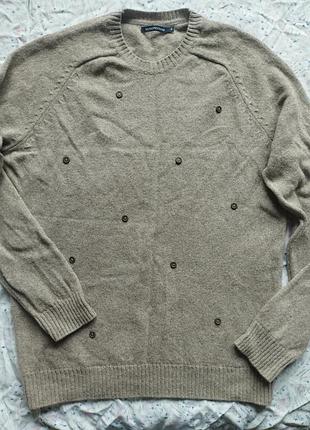 Джемпер женский шерсть р.52-54 monoprix homme