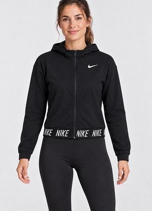 Жіноче худі nike чорне