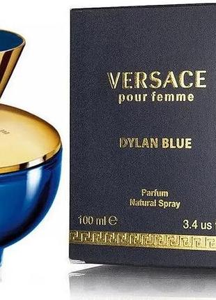Жіноча парфумована вода versace dylan blue pour femme 100 мл