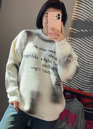 Светр оверсайз 8