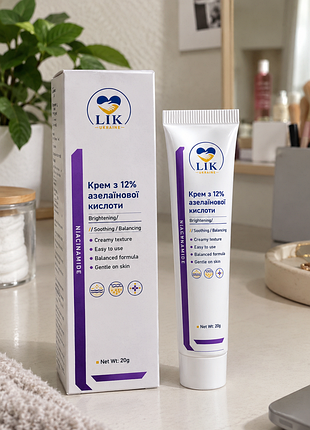 Крем для обличчя like ukraine з 12% азелаїновою кислотою, 20 г