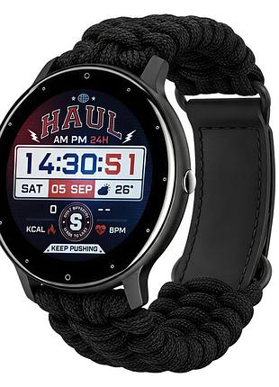 Smart classic black paracord, 2 ремінці