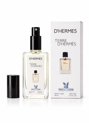 Чоловічі парфуми hermes terre d’hermes гермес терре д’гермес з феромонами 60 мл тестер
