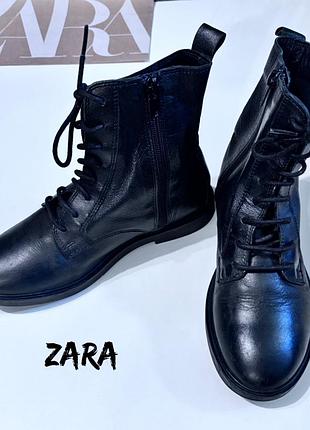Черевики на дівчинку zara розмір 35
