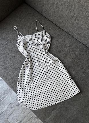 Ніжна сукня в горох asos 5