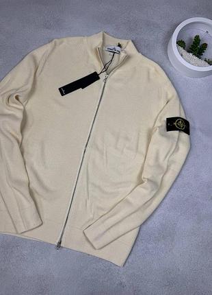 Кардиган stone island бежевий s