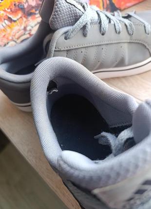 Кеди чоловічі adidas сірі 3