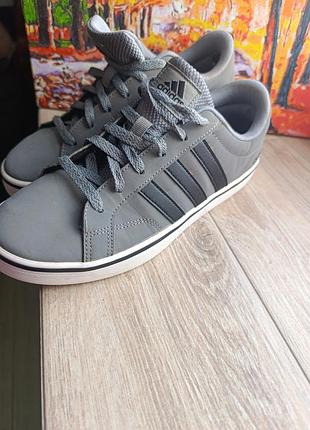 Кеди чоловічі adidas сірі 7