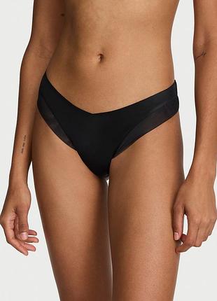 Женские гладкие трусики чики victoria's secret с сеточкой